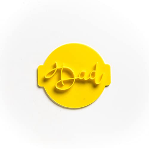 The Cookie Cutter Dad Embosser No 8 /Stamp for Cupcakes Fondant Icing Clay Cake Baking Decoration