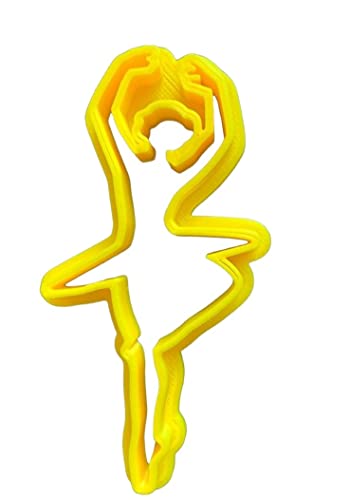 The Cookie Cutter Hub 9cm Ballerina Cookie Cutter for Cookies Biscuits Clay Baking Decoration