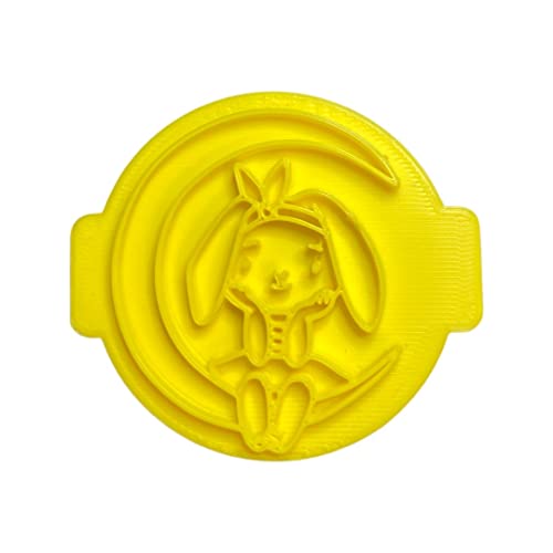 The Cookie Cutter Hub Cute Rabbit Embosser No 86/Stamp for Cupcakes Fondant Icing Clay Cake Baking Decoration
