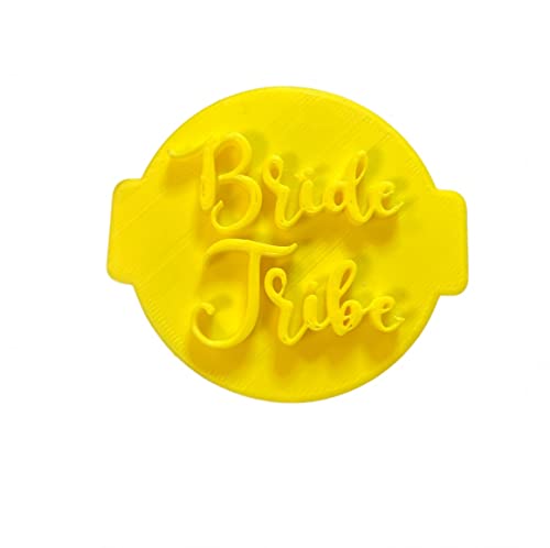 The Cookie Cutter Hub Bride Tribe Embosser No 127 /Stamp for Cupcakes Fondant Icing Clay Cake Baking Decoration