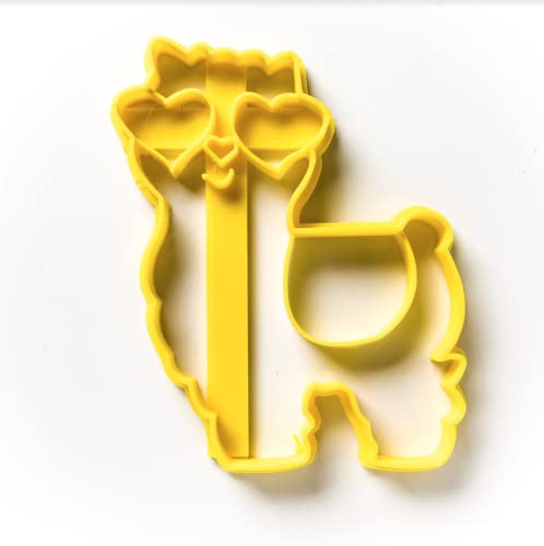 The Cookie Cutter Hub 8cm Llama Cookie Cutter for Cookies Biscuits Clay Baking Decoration